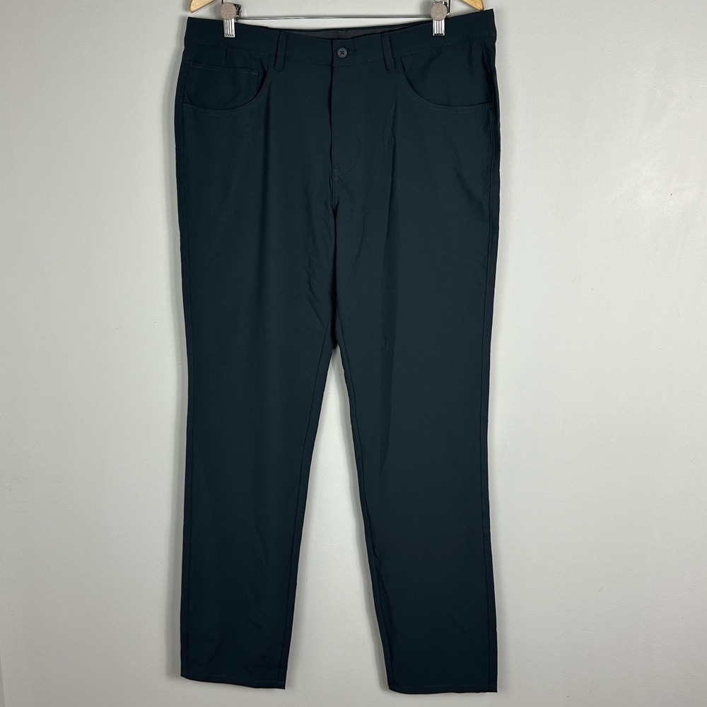 Footjoy Mens Pants 36 x 32 Moxie 5Pckt Perf Pant Charcoal Stretch Golf NEW NWT